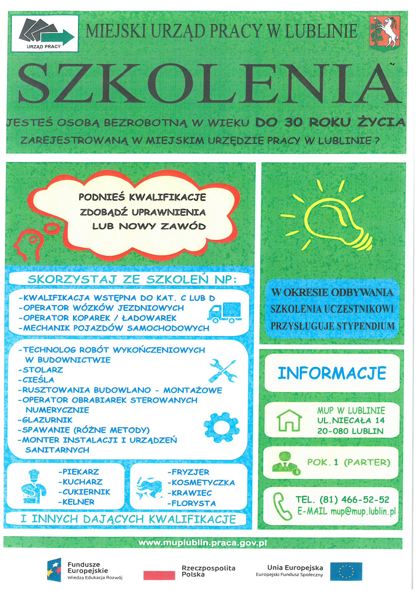 Szkolenia POWER MUP w Lublinie