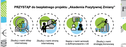 Zdjęcie artykułu Projekt szkoleniowo-doradczy dla przedsiębiorców i ich pracowników - Akademia Pozytywnej Zmiany